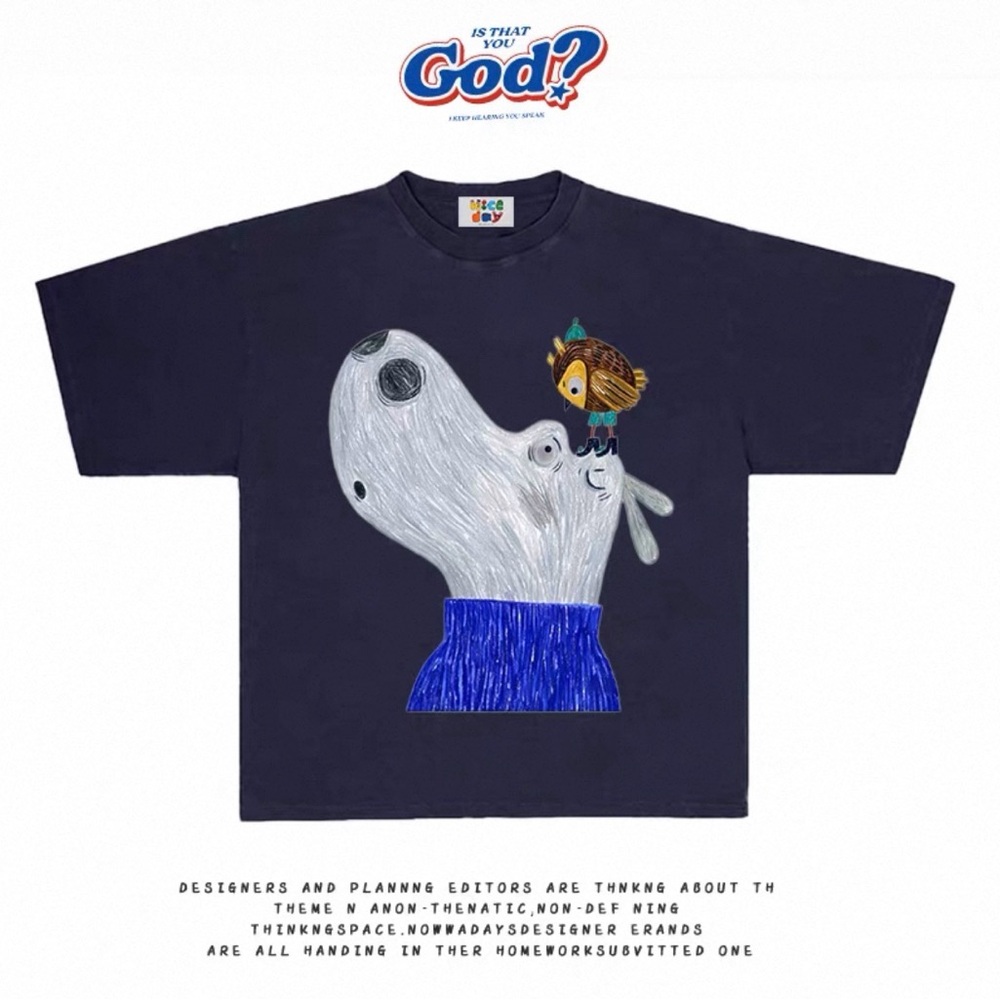 Navy Graphic Tee